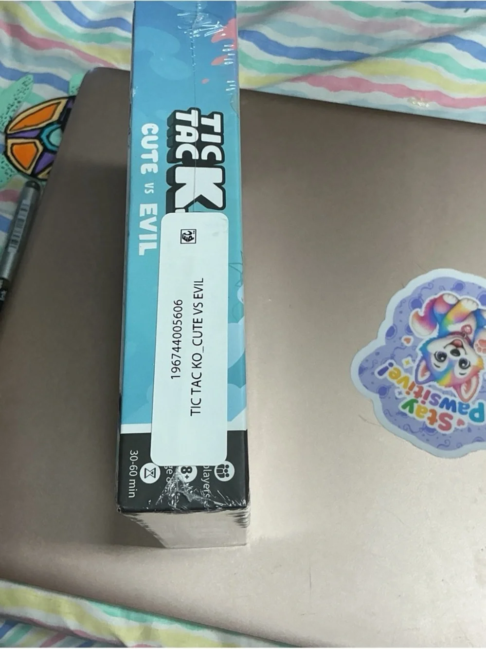 Cute vs Evil Board Game - Blue & Purple